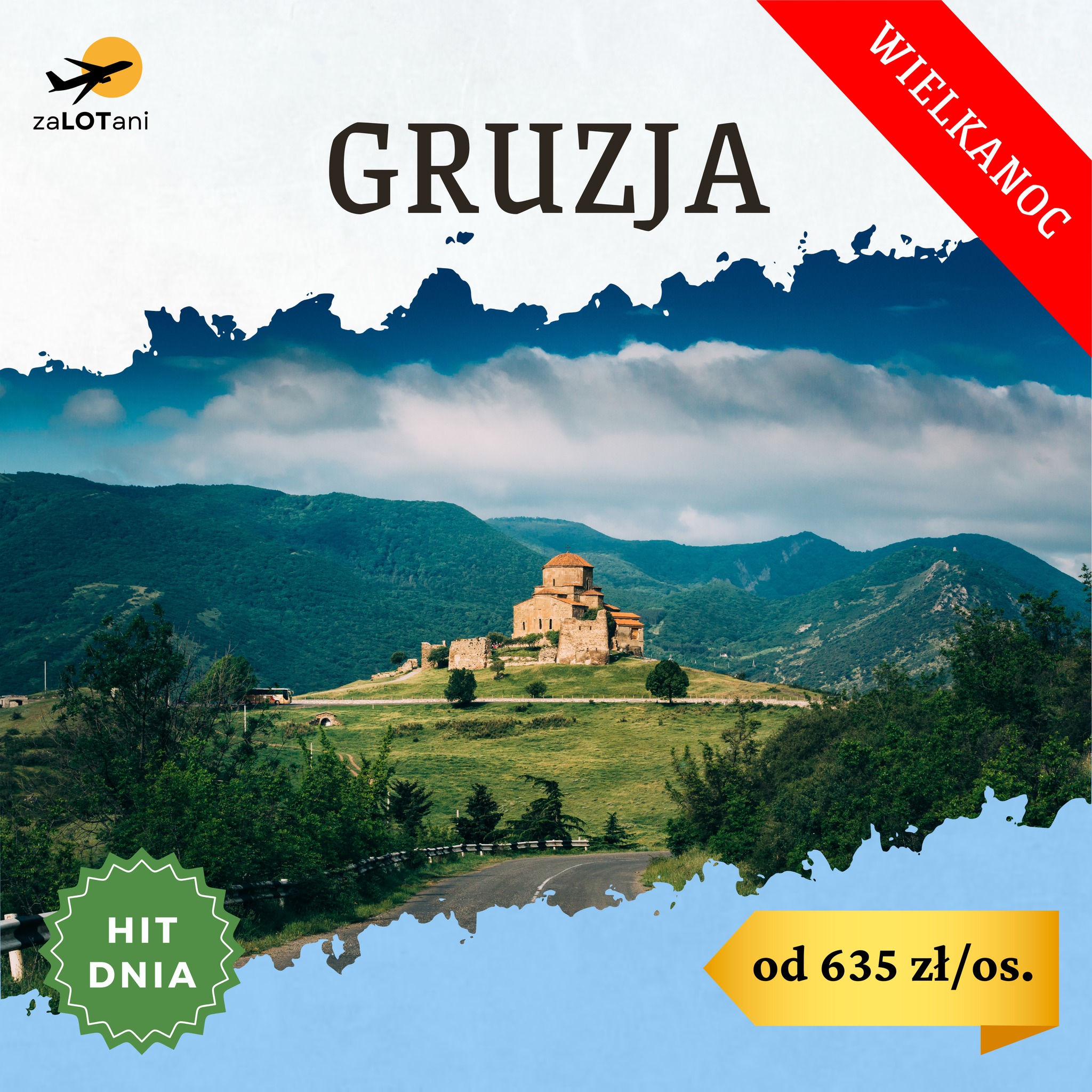 Hit Dnia Gruzja, Wielkanoc, od 635 zł/os.