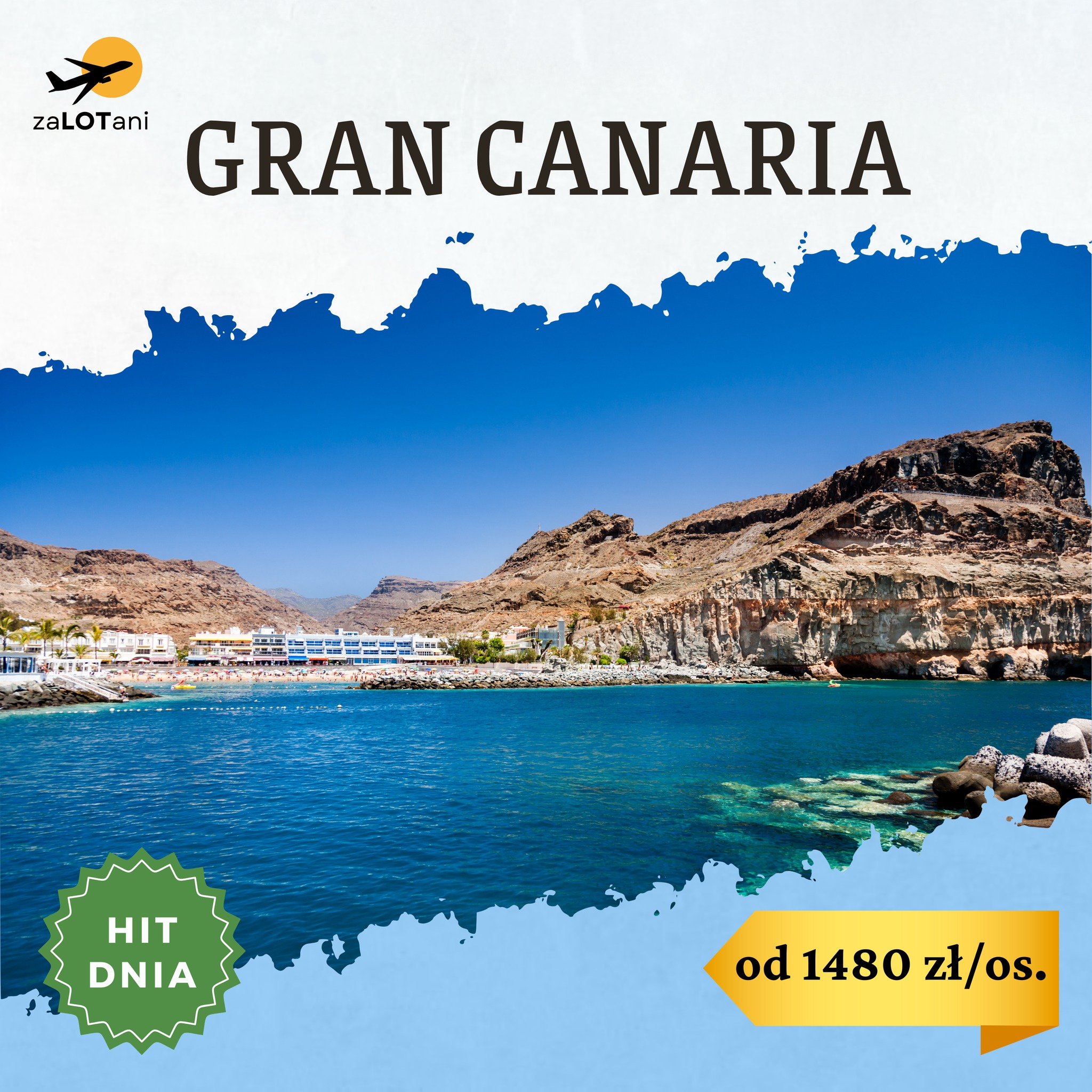 Hit Dnia, Gran Canaria, od 1480 zł/os.