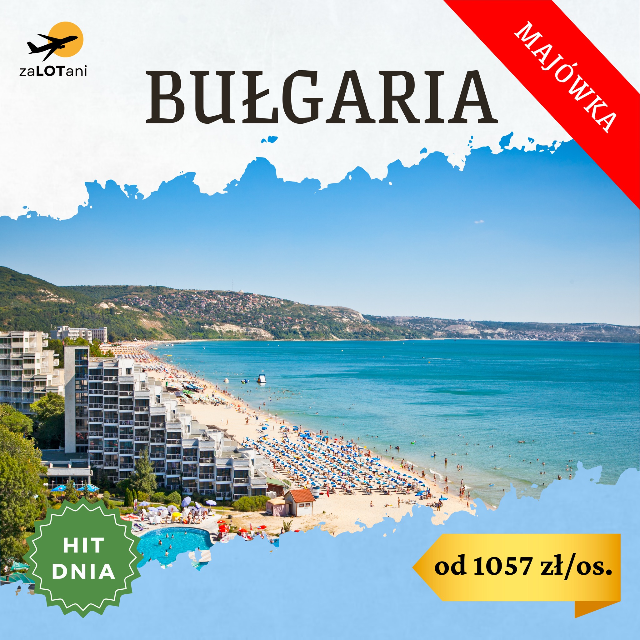 Hit Dnia do Bułgarii od 1057 zł/os.