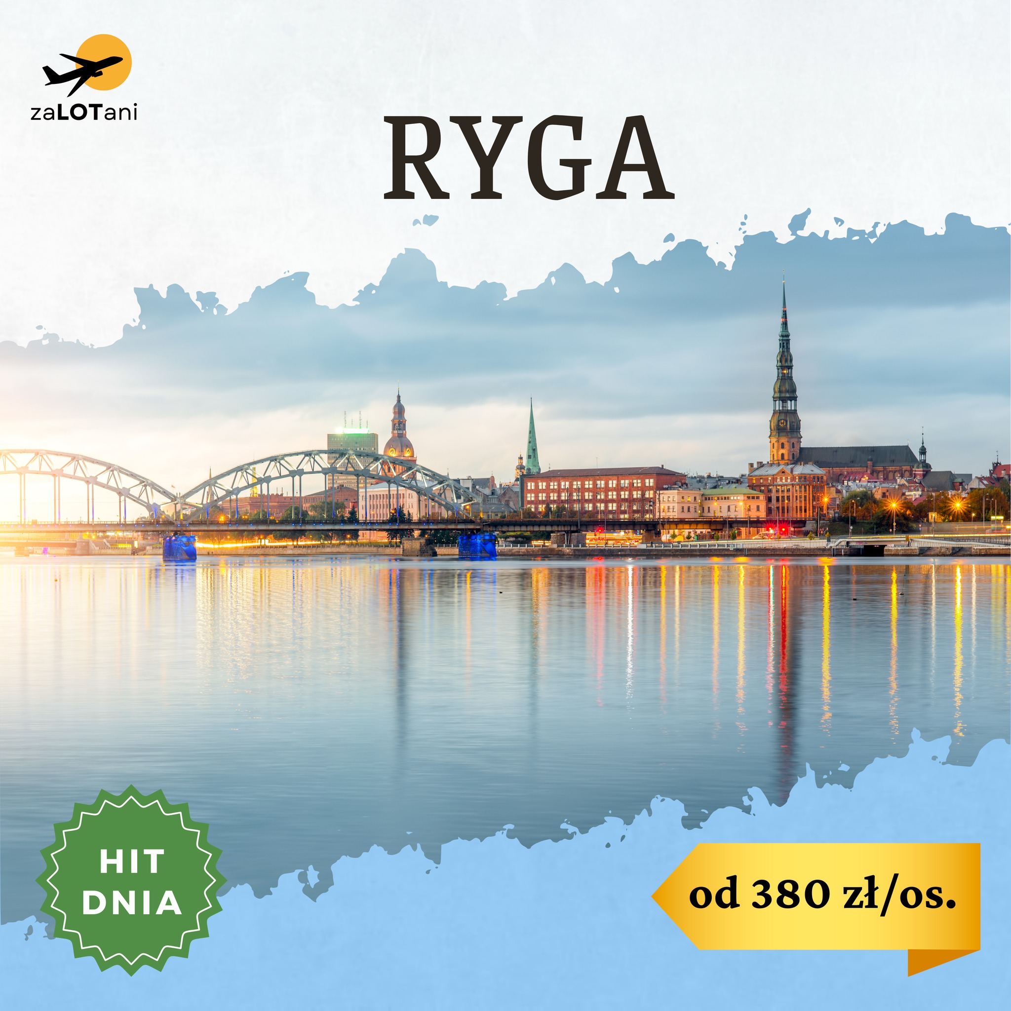 Hit Dnia do Rygi od 380 zł/os.