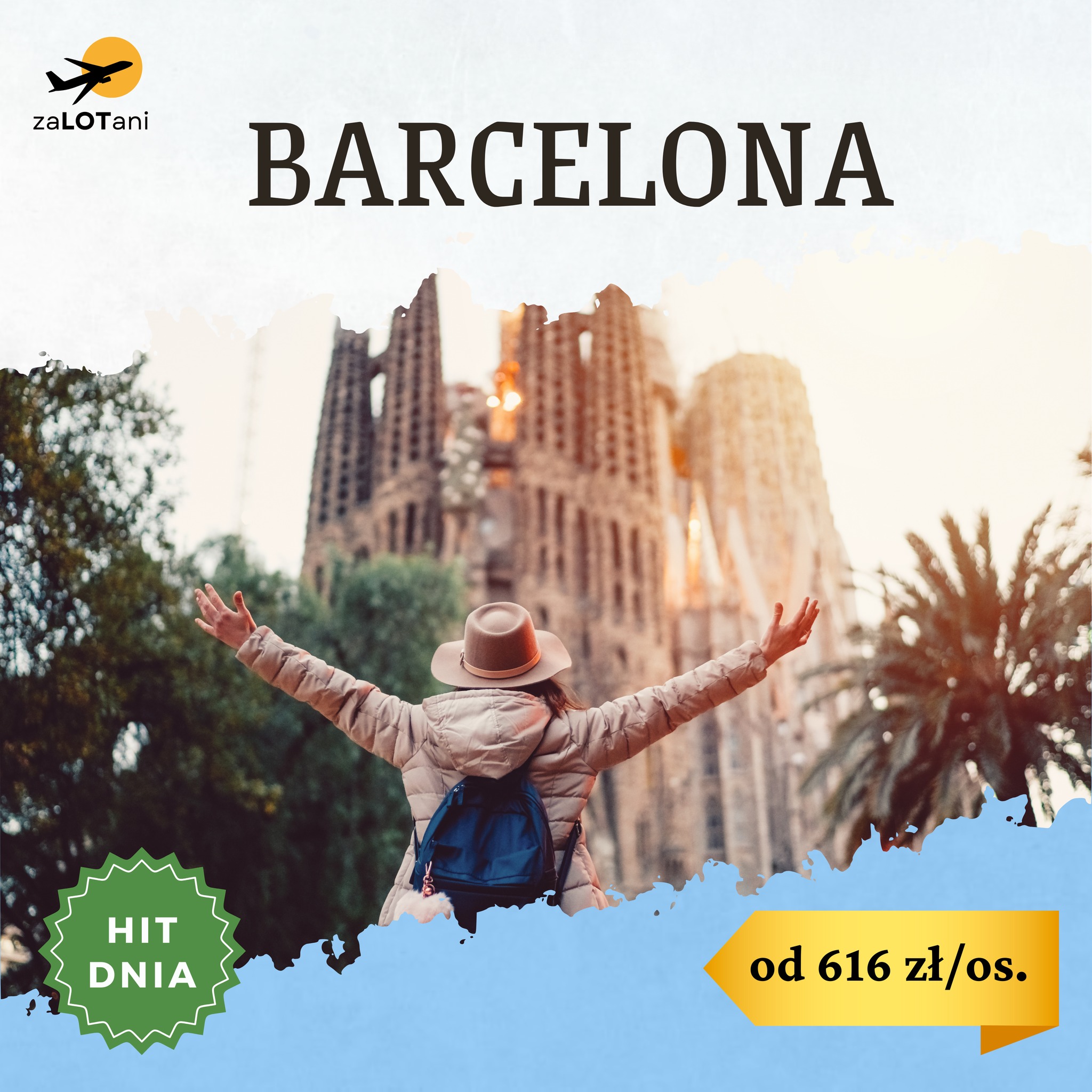 Hit Dnia do Barcelony od 616 zł/os.