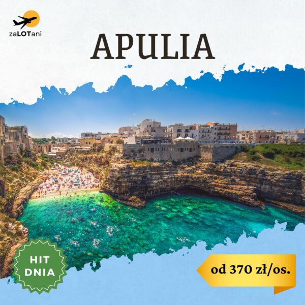 Hit Dnia do Bari od 370 zł/os.