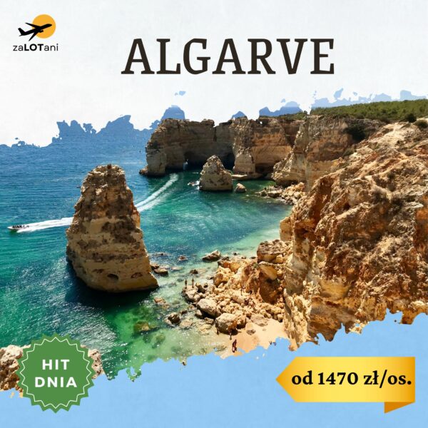 Hit Dnia do Portugalii, nad wybrzeże Algarve od 1470 zł/os.